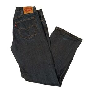 Levi's Jeans Mens 527 38x32 Bootcut Dark Wash Fits 38x31 Modern Cowboy Workwear